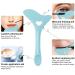 SUMETHING 3-in-1 Reusable Eye Stencils Makeup Tool - Easy Eyelash, Eyeshadow, and Eyeliner Applicator Guide - Ideal for Mascara Brush and Eyelash Grooming - Blue - Buy Online on GoSupps.com