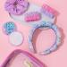 Lilly Pulitzer Self Care Kit - Spa Gift Set for Women | Spa Headband Face Wash Pads Wristbands & Scrunchie | Secret Escape - Buy Online on GoSupps.com