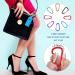 Tudomro 40 Pack Lipstick Keychain Holder with Clip - Portable Multicolor Lipstick Holder for Women - Buy Online on GoSupps.com
