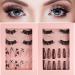 JSGHGDF Eyelashes Natural Look False Eyelashes Press on s Reusable Fake s with Glues for SET68 - Buy Online on GoSupps.com
