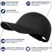 GADIEMKENSD Women's Race Day Running Cap - Lightweight Performance Mesh Hat for Excellent Ventilation and Reflective Safety in Black - Buy Online on GoSupps.com