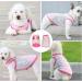 Dog Cooling Vest - Breathable Mesh Jacket for Small to Medium Dogs | Summer Ice Cooling T-Shirt with Reflector Strips - XL Pink - Buy Online on GoSupps.com