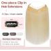 Benehair Clip in Human Hair Extensions One Piece Real Human Clip in Hair Extensions 14 Inches 55g Blonde Real Human Hair Extension Upgraded V Type Clip in Hair Extension for Women #60 14Inches Platinum Blonde #60 - Buy Online on GoSupps.com