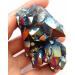 Natural Crystal Rough 110g Natural Metal Colour Aura Angel Crystal Cluster Titanium Coating Quartz Angel Cluster - Buy Online on GoSupps.com