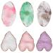 Palette de 6 Bagues Manucure pour Nail Art Plateau M langeur pour Vernis Ongles Format Mini Portable Adapt pour Proth sistes Ongulaires et Amateurs de Manucure