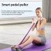 Tension Rope - Puller Resistance Band | Natural Latex Tension Rope Fitness | Abdomen Elastic Pull Rope | Yoga Strap Bodybuilding Expander Home and Gym Fitness Purple - Buy Online on GoSupps.com
