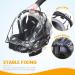 Orzbow Universal Waterproof Baby Car Seat Rain Cover with Ventilation and Roll-Up Door - Transparent - Buy Online on GoSupps.com