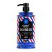 Gabri Shaving Gel with Pump Transparent 1000 ml | Moisturizing and Smooth Shaving Experience | Fresh Active Easy Refreshing Smooth Shave Blue Ice
