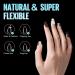 Tomicca 504 Piece Square Artificial Nail Tips - Full Cover Gel Tips for DIY Nail Art & Nail Studios - 12 Sizes French Short Tips - Buy Online on GoSupps.com