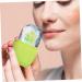 FOMIYES Silicone Face Ice Tray & Roller - Cold Therapy Gua Sha Massage Tool for Radiant Skin | 11.5x7cm - Buy Online on GoSupps.com