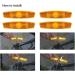 6 Pcs Bike Reflectors Front Rear Kit - Mountain Bike Safety Warning Accessories for Night Cycling - Orange Handlebar Seatpost Reflectors - Buy Online on GoSupps.com