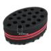 BEWAVE Big Holes Barber Hair Brush Sponge Dreads Locking Twist Afro Curl Coil - Hair Care Tool with Hair Pick - 2 Pcs Set - Buy Online on GoSupps.com
