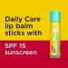 Carmex Daily Care Moisturizing Lip Balm with SPF 15 Cupcake Batter - 6 Count 0.15 OZ Sticks - Buy Online on GoSupps.com