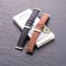 2 Pack Leather Fitbit Sense/Versa 3 Bands - Black/Brown | Quick Release Replacement Strap for Men and Women - Buy Online on GoSupps.com