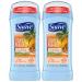 Suave Deodorant for Women Tropical Paradise Invisible Solid Antiperspirant Deodorant Stick 48H Protection Anti-Staining Cruelty-Free Scented 2.6 Oz (Pack of 2)