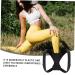 FOMIYES Adjustable Clavicle Support Brace - Belt Straightener & Shoulder Support for Improved Posture - Comfortable Upper Back Brace in Black - Buy Online on GoSupps.com