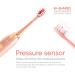 Duette Series Electric Toothbrushes with Pressure Sensor - 5 Modes, 4 Intensity Levels, 10 Dupont Bristles, 2 Premium Travel Cases (Pink/Blue) by Wagner & Stern - Buy Online on GoSupps.com