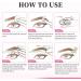Eyebrow Wax Strips Kit Facial Wax Strips Hair Removal Eyebrow for All Skin Types 24 Strips Pearl Powder 2g Essential Oil 3ml long last for 6weeks - Buy Online on GoSupps.com