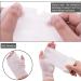 BQTQ 4 Inch Cohesive Bandage Wrap Tape - Self Adherent Stretch Bandage for Humans and Animals - Ideal for Ankle Sprains and Swelling - White (8 Rolls) - Buy Online on GoSupps.com