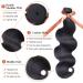 ALLRUN Brazilian Body Wave Human Hair Bundles with Closure - 20 22 24 + 18 Inch Free Part Lace Closure - 100% Unprocessed Virgin Hair - Buy Online on GoSupps.com