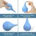 Rubber Ear Syringe BVN Hand Bulb 60ml - Ear Wax Removal for Adults and Children - Blue Texture - Buy Online on GoSupps.com