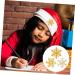 Ciieeo 60 Pcs Christmas Snowflake Stickers Ornament Headdress Material Handmade Patches Accessories Ceiling - Buy Online on GoSupps.com
