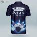LASFOUR Personalized Funny Bowling Shirts for Men - Short Sleeve Bowling Polo - Crazy Team Style3 - Buy Online on GoSupps.com
