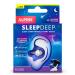 Alpine SleepDeep M/L Ear Plugs for Sleep and Concentration - New 3D Oval Shape and Super Soft Reusable Noise Cancelling Ear Plugs - 27dB Noise Reduction - Ideal for Side Sleeper (M/L) 1 count (Pack of 1)