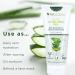 PraNaturals Pure Aloe Vera Gel 200ml - Soothes, Hydrates, Rich in Vitamins - Ideal for All Skin Types - Cruelty-Free & Vegan - Buy Online on GoSupps.com