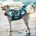 Emust Adjustable Dog Life Jacket - Safety Vest for Small/Medium/Large Dogs - Water Safety with Rescue Handle - Perfect for Swimming Pool & Beach - Blue Camouflage - Buy Online on GoSupps.com