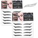 Crystal Eyeliner Stickers 10 Pairs Reusable Glitter Eye Liner Stickers Waterproof Instant Adhesive Stick on Eyeliner Eyeshadow Strop Silver - Buy Online on GoSupps.com