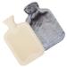 Heat bottles heat bottle with a soft cover 2l heat bottle bed bottle soft fluff heat bottle hot water bag for pain relief for neck back shoulder and legs for most people