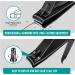 Xnourney Heavy Duty Nail Clippers Set - Stainless Steel, Ultra Sharp Fingernail and Toenail Cutters with Nail File for Men & Women - Buy Online on GoSupps.com