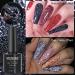 MIZHSE Reflective Glitter Gel Nail Polish Set - Shimmery & Sparkly Manicure Kit for DIY Home Use - Buy Online on GoSupps.com