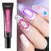 Nail Gel Polish - Long-Lasting Healthy Resin Nail Gel | Highly Pigmented Nail Polish Gel No Leakage Create Various Manicures Stereo Adhesive Nail Polish Gel for Manicure Art 04 - Buy Online on GoSupps.com