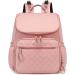 LORADI Large Capacity Diaper Bag Backpack - Water Resistant Travel Bag with Stroller Clips & Anti-Theft Pocket - Pink - Buy Online on GoSupps.com