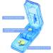 Best Pill Cutter Splitter for Small Pills | 1/4 Vitamins & Medicine Tablet Cutter | Blue Pill Organizer - Buy Online on GoSupps.com