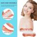 Wrong Teeth Veneers - Comfortable White Dentures for Men & Women | Upper & Lower Jaw Fake Teeth Set - Buy Online on GoSupps.com