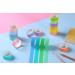 30 Rolls Washi Masking Tape Set  15mm Wide Colorful Rainbow  Decorative Writable Craft Tape for DIY Scrapbook Designs - Buy Online on GoSupps.com