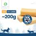 Natural Cheese Chewing Bones for Dogs | Durable XXL Size 3-Pack - Tasty & Long-lasting Treats - Buy Online on GoSupps.com