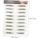 Beavorty 36 pcs eyebrow stickers stickers 4d hair- eyebrows eyebrow tattoo stickers Cejas cosmetic - Buy Online on GoSupps.com