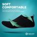 SEEKWAY Water Shoes - Quick Dry Aqua Socks for Beach, Pool & Surf - Black SK002 - Size 8.5-9.5 Women/7.5-8.5 Men - Buy Online on GoSupps.com