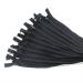 Leekayer 24 inch Black Nylon Coil Zippers - Pack of 20 | DIY Sewing Tools for Crafts - Buy Online on GoSupps.com