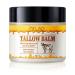 Tallow and Honey Balm for Skin Care - Grass-Fed Beef Tallow & Raw Wild Honey Blend - All Natural Moisturizing Body Oil (2 oz)