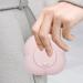 Cotton Pad Container Powder Puff Silicone Container Storage Box Soft Non Stick with Buckle for Cotton Pad Powder Puff Jewelry Earring Khaki - Buy Online on GoSupps.com