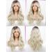 Wokestar Long Platinum Synthetic Wig with Curtain Fringe for Women - Buy Online on GoSupps.com