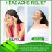 Suoapaiq Hand Pressure Point Clip 2 Pack - LI4 Acupressure for Detoxification, Slimming & Migraine Relief - Drug-Free Natural Headache & Tension Relief (Green) - Buy Online on GoSupps.com