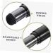 minkissy Makeup Brush Foundation Brush Makeup Supplies Foundation Applicator Nail Dust Brush Blush Brush Refillable Powder Brush Cosmetic Applicator Button Plastic Travel Portable - Buy Online on GoSupps.com