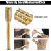 Zhongjiuyuan Big Brass Moxa Rader - 10 Pieces Moxa Sticks for Meridian Massage & Chinese Medicine Therapy | Health Care for All Ages - Buy Online on GoSupps.com