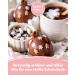 Happy Sprinkles Happy Hot Chocolate 65g - Drink Chocolate Mix - For Milk or Vegans - Ideal for Cold Season - Buy Online on GoSupps.com